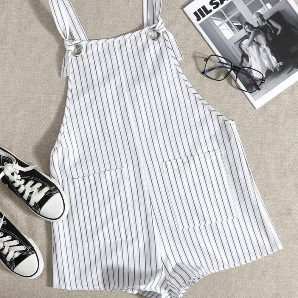 Shein striped romper